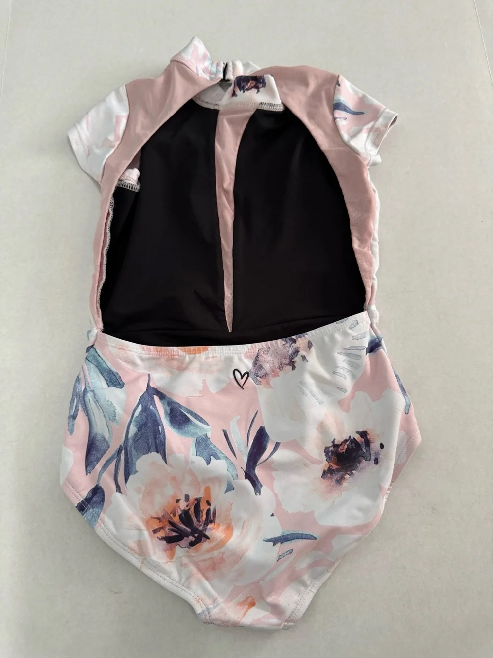 Oh La La Pink Floral Dance Leotard CM